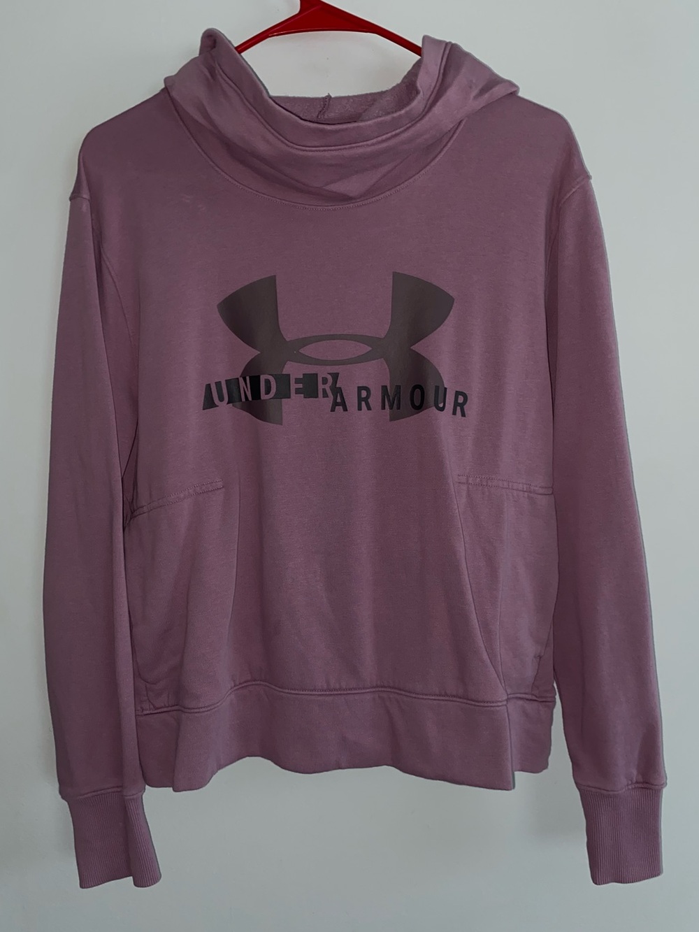UNDER ARMOUR COWL NECK HOODIE - LARGE